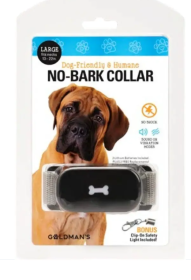 Goldman's No-Bark Training Dog Collar Friendly and Humane - Large